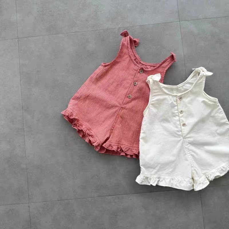 HY2831 Girls Summer Romper wit - Baby Clothing Newborn บทวิจารณ์และราคา